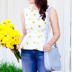 Kate Spade Floral Sleeveless Blouse Size 14 Photo 2