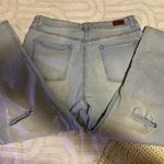 Crown & Ivy Light Washed Ripped Mom Jeans Photo 1