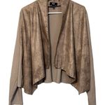 G by Giuliana reptile open front jacket cardigan size 3X‎ Tan Photo 0
