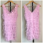 Flora Bea NYC Pink Tulle Floral Embellished Party Dress New with tags Photo 0