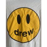 Drew  House Womens XXS Oversized Ivory Smiley Graphic Tee Photo 1