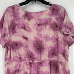 Abound  Nordstrom Leland Tie Front Cutout Pink Skater Dress Short Sleeve Size 1X Photo 7