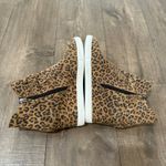 Linea Paolo Leopard High Top Wedge Sneakers Booties‎ Zip Ankle Boots 11M School Brown Size 11 Photo 6