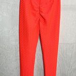 New Mix Neon Pink Ruched Butt Textured Leggings Photo 2