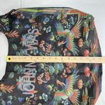 Johnny Was  Floral Phoenix Birds Packable Shopping Bag Tote Reusable Everyday Photo 7
