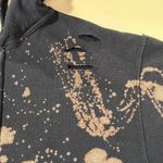 Acid Washed Rolling Stones Tongue Hoodie Blue Size XS Photo 5