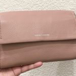 Vince Camuto Zosia Pebbled Leather Crossbody Bag in Vintage Quartz Old Rose Pink Photo 5