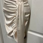 Oh Polly Evening Opulence Gathered Tassel Belt Mini Skirt Photo 4
