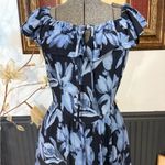 Grace Karin NWT Empire Waist Off Shoulder Floral Maxi Dress ~ Size M 💚🍄 Photo 3