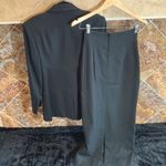 Black Moschery Vintage Wool Suit Blazer and Pencil Skirt Size 6 Photo 4