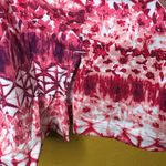 Woman Within  Sleeveless Tunic Pink Patterned Tank Top New 14/16 Photo 3