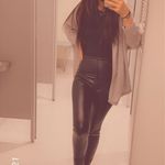 Tinseltown pleather legging Black Size XS Photo 1