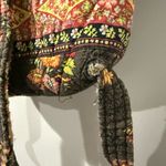 Vera Bradley Chocolate Drawstring‎ Backsack Backpack Purse RETIRED Bag Boho I Brown Photo 5