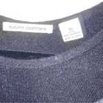 autumn cashmere Poncho Topper Sweater Women Size XS ColorBlock Contemporary Photo 2