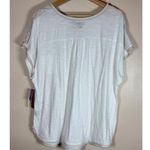 Westbound NEW  Women Plus Top Size 100% Cotton Slub Knit Boxy Cottage Boho 2X Photo 5