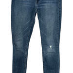 MOTHER Denim MOTHER High Waisted Looker Jeans In Getaway Women's Size 26 Blue Stretch #D4-8 Photo 0