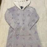 Disney Purple Lilac Womens Fleece Hoodie Robe size XS Photo 0