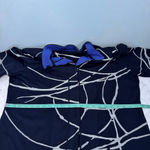 Ming Wang  Navy Blue White Blazer Jacket Sweater Cardigan XL Photo 6