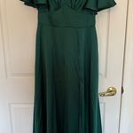 Azazie  Bridesmaid Dress Emerald Green Photo 0