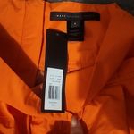 Marc Jacobs  PLEATED FLARE ORANGE SHORTS SIZE 2 Photo 3