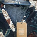 VERO MODA  Maternity size XS black floral ruffle tier dress nwt viscose Photo 1