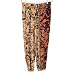 Anthropologie NWT By Smocked Brown Floral Ballon Leg Pants Women’s Size 2 Photo 3