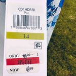 Calvin Klein Blue Floral Women's Plus Size Dress Photo 9