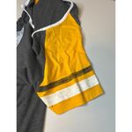 NFL  Team Apparel Pittsburgh Steelers Short Sleeve TShirt Yellow/Gray Sz L *Flaw Photo 4