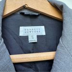 barney's new york Barney’s New York Grey Fitted Black Button Blazer sz 42 Photo 2