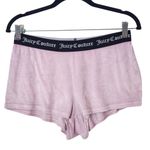Juicy Couture Pink Velour Lounge Shorts with Juicy Embellishment Size Small Photo 0