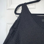 Ashley Stewart  Cold Shoulder Sweater Black Size 22 Photo 2