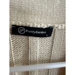 PRETTYGARDEN Vintage Women Button Front Cardigan Beige Preppy Academia Elena Gilbert Vampire Photo 3