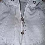 Athleta Skinny Stripe Strength Hoodie in Silver Shimmer - Size XXS Photo 2
