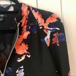 Apt. 9 Black Floral Bomber Jacket Photo 1