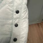 Swiss Tech Ice Blue Size Large 12 14 Long Puffer Jacket Coat Full Zip Hooded Photo 3