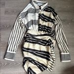 L'Academie The Kamille Mini Dress in Multi Stripe medium Photo 1