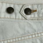 NWT SER.O.YA Sammy Mid Rise Jean Short Size 23 Cut Off White Denim Photo 4