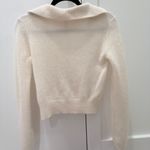 Babaton Aritzia  Cream cashmere V-Neck Sweater 2xs Photo 2