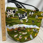 Country farm novelty handbag barn cows farmer sheep bunny rabbit scarecrow purse Photo 7