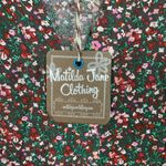 Matilda Jane  Brown&Pink Fabulously Floral Tiered Mini Dress Sz.S NWT Photo 7