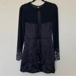 House Of CB  'Anastasia' Black Crystallised Corset‎ Dress NWOT size L Photo 4