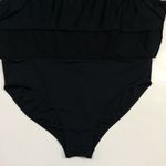 Cole of California Black Tiered Ruffle Swim Skirt - 18W Photo 4