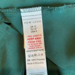 New Look  Green Mock Neck Blouse 8 Short Sleeve Elegant Women’s‎ Work Holiday Photo 5