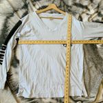 PINK - Victoria's Secret  Light Blue Long Sleeves Shirt Size Medium Photo 4