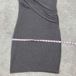 Three Dots  Draped Front Sleeveless Knit Dress Taupe M Photo 7