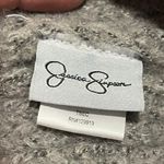 Jessica Simpson Beanie Hat Womens OS Gray Ribbed Knit Pearl Embellished NEW Photo 3