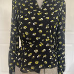 Banana Republic Floral Wrap Blouse Photo 0