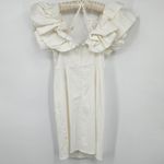 DO+BE  White Ruffle Sleeve Mini Dress - Large‎ NWT Photo 8