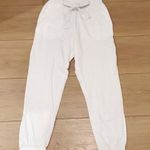 ZARA  White High Waist Bow Joggers Photo 1