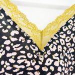 Victoria's Secret  VS Y2K Coquette Lace Leopard Animal‎ Print Sleep Cami Top XS Photo 4